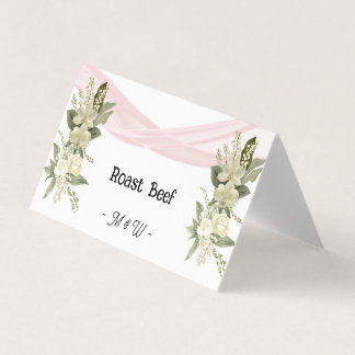 Buffet de fleurs roses