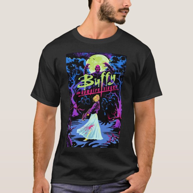Buffy Slayer classique T-shirt Vampire (Devant)