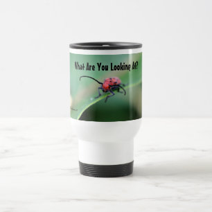 Bug Avec Attitude Nature Photo Mignonne Travel Mug