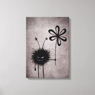Bug Fleur Malin Vintage toile Impression