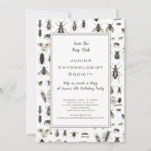 Bug ou Insect Thème Anniversaire