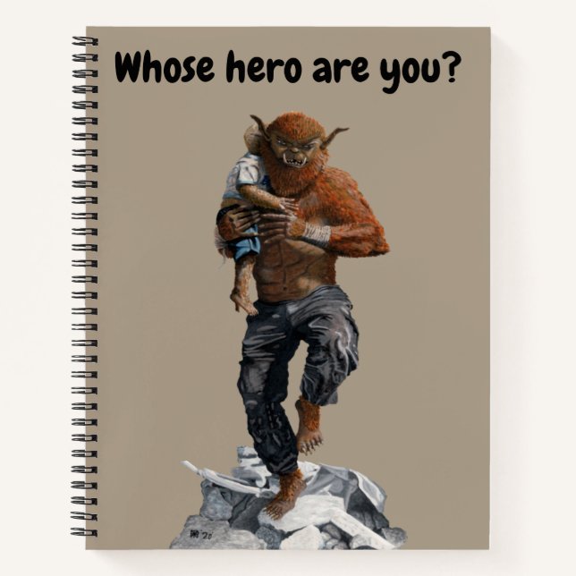Bugbear Hero Enfant Secourt Imaginaire Carnet d'ar (Devant)
