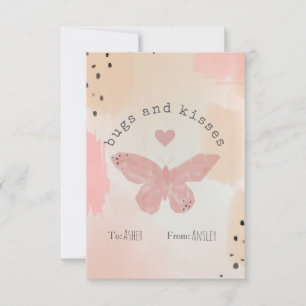 Bugs & Baisers Kids Butfly School Valentine