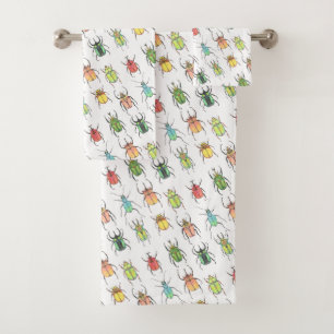 Bugs d'amour vibreux Aquarelles