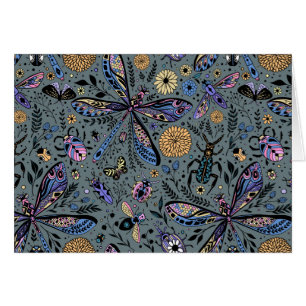 Bugs de Doodle sur le gris de latte