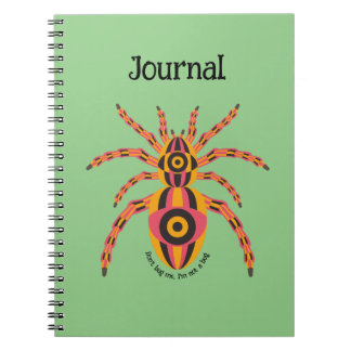 Bugs - Don't Bug Me, I'm Not A Bug, Spider Journal