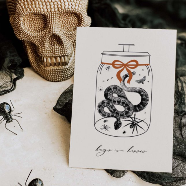 Bugs & Hisses Carte de voeux Halloween (Créateur téléchargé)