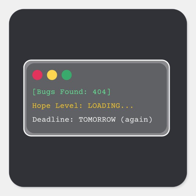 Bugs trouvés : Autocollant d'ordinateur portable d (Devant)