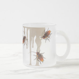 Bugzeez_Icky Sticky Roaches gouttant tasse de verr