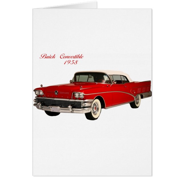 Buick Convertible 1958 (Devant)