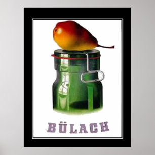 Bulach Suisse Zurich Affiche Ancienne