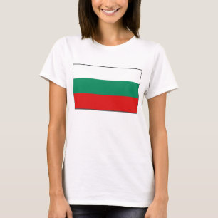 Bulgarie Drapeau x Carte T-shirt
