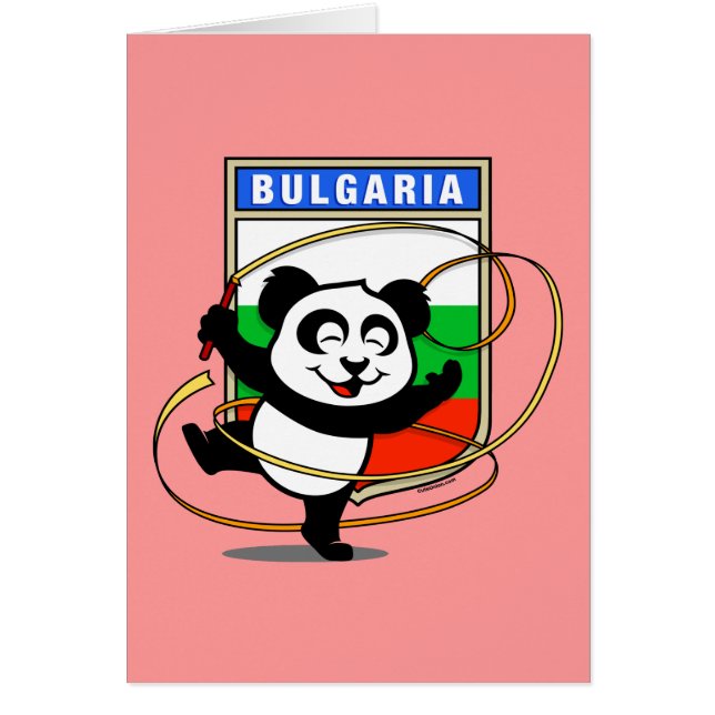 Bulgarie Gymnastique rythmique Panda (Devant)