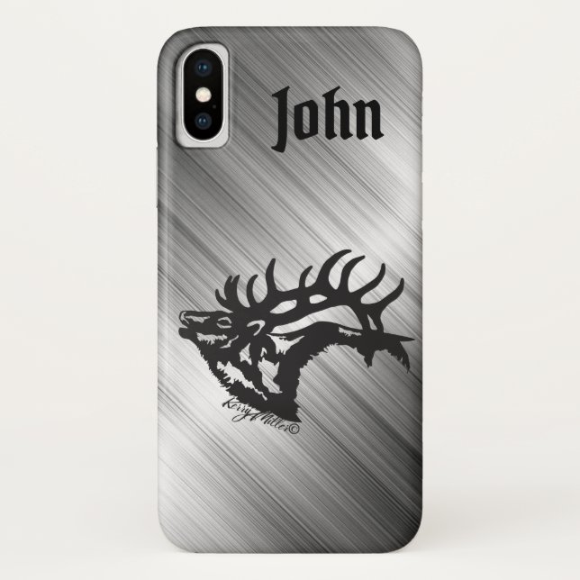 Bull Elk Coque-Mate coque iphone (Dos)