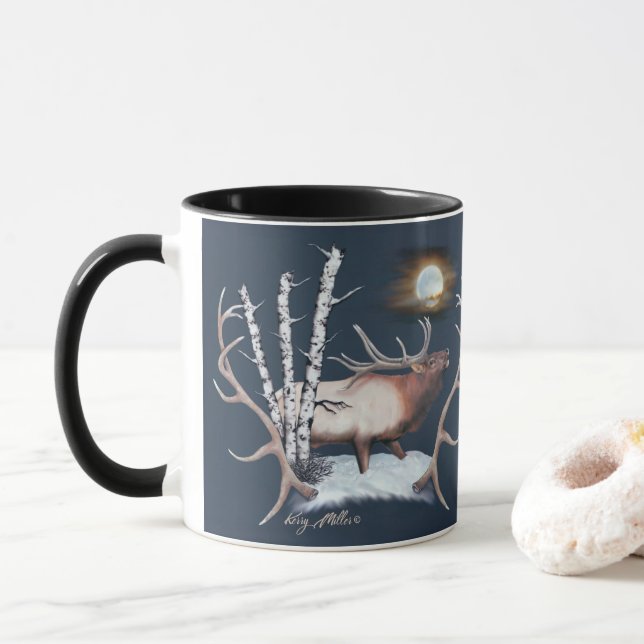 Bull Elk Mug (Avec donut)