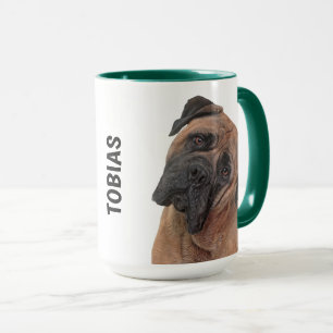 Bull Mastiff Mug personnalisée
