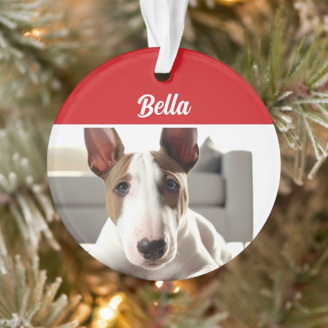 Bull Terrier Chien de Noël (Arbre)