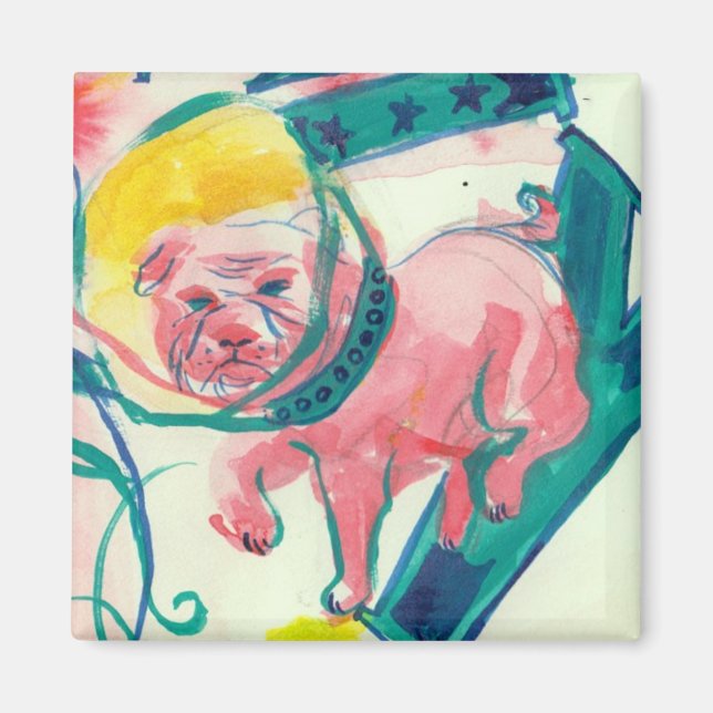 Bulldog - Aimant (Devant)