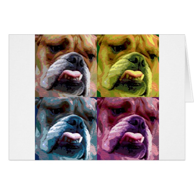 bulldog anglais (Devant horizontal)