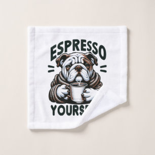 Bulldog au café expresso chaud - Café cosy