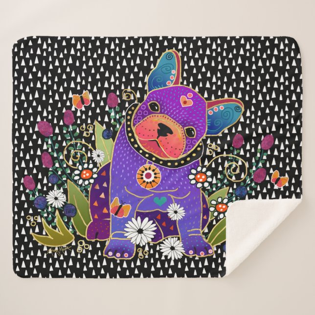 BULLDOG BULLDOG BULLDOG couverture 3 tailles (Devant (Horizontal))