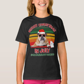 Bulldog en quarantaine T-shirt été