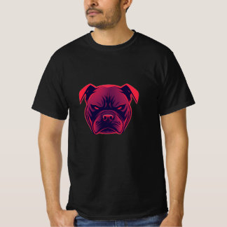 Bulldog : Neon T-shirt Art