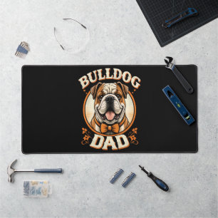 bulldog papa – joli bulldog vintage pour la fête d