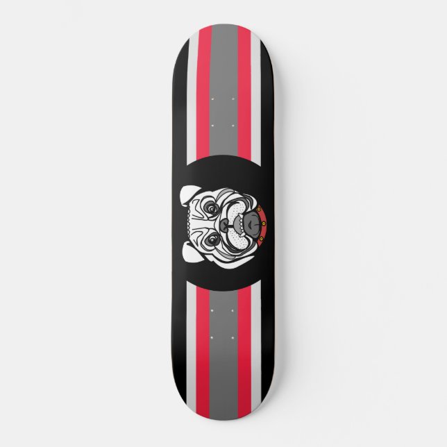 Bulldog Skateboard (Recto)