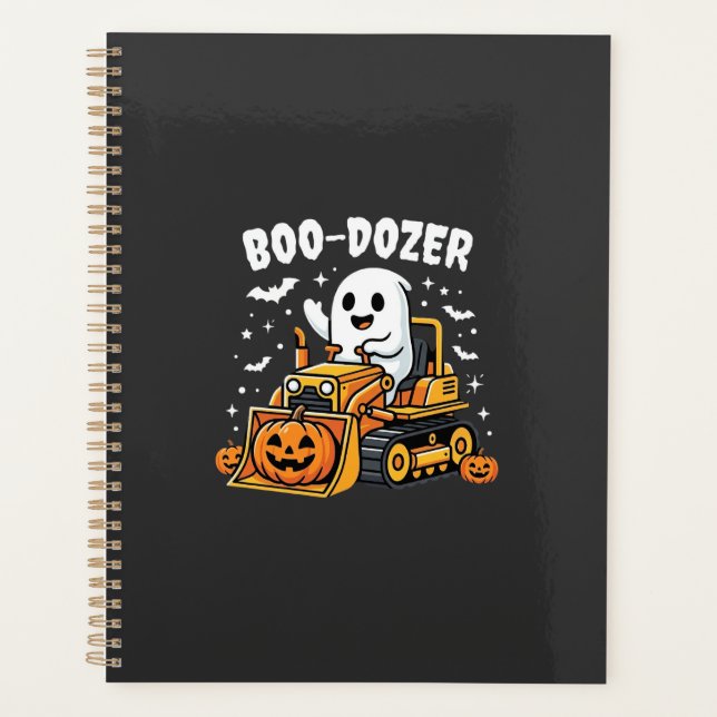 Bulldozer fantôme Halloween Boo Dozer_1 (Devant)