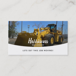 BullDozer Slogans Carte de visite