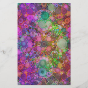 Bulle arc-en-ciel Abstraite