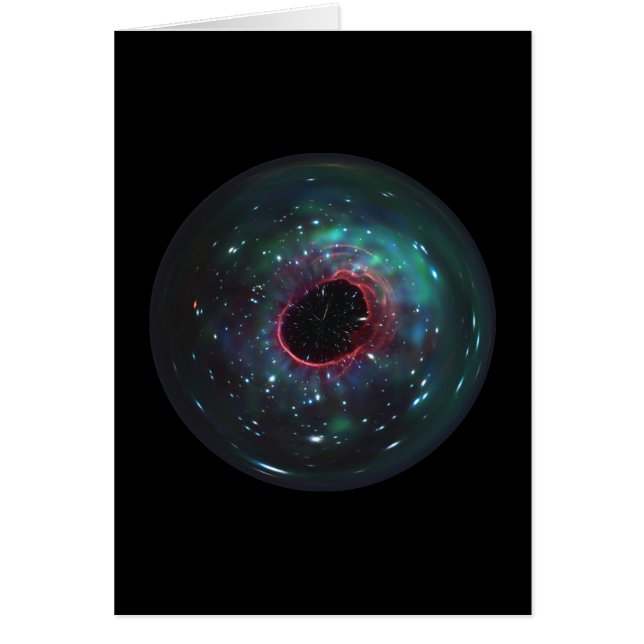 Bulle de marbre spatial (Devant)