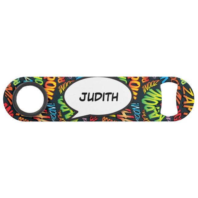 Bulle de texte personnalisée Amusant Livre de band (Devant (Horizontal))