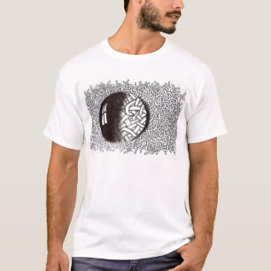 Bulle sur des lignes T-shirt