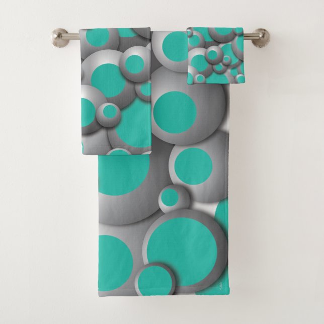 Bulles bouillonnantes Turquoise (En situation)