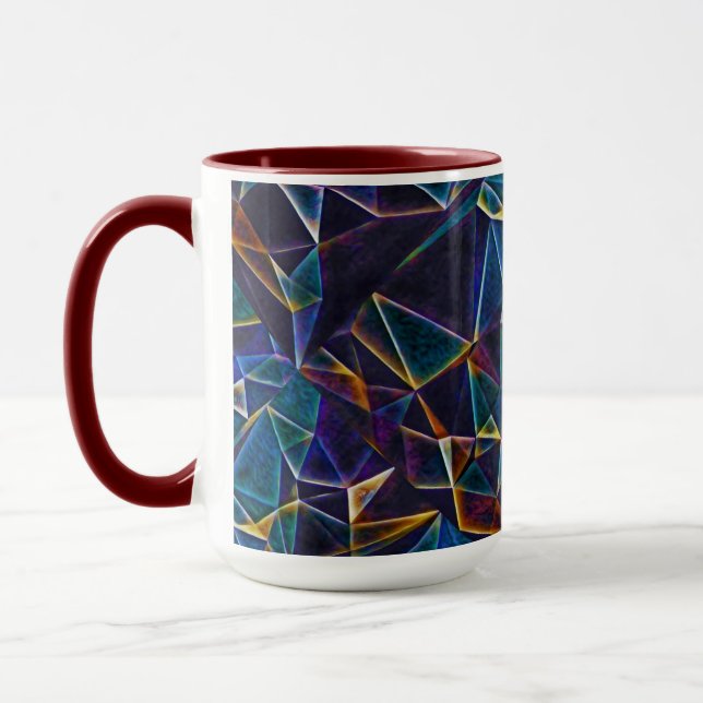 Bulles cassées Café Mug (Gauche)