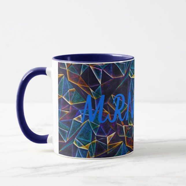 Bulles cassées Café Mug (Gauche)