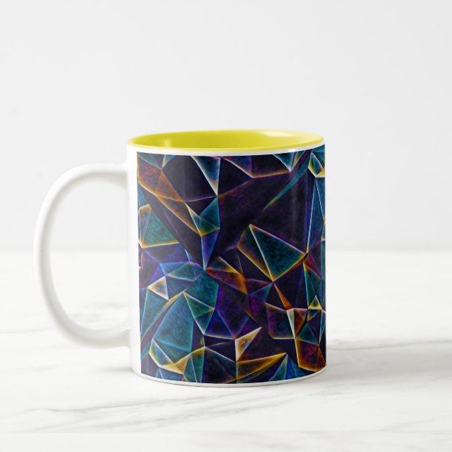Bulles cassées Café Mug (Gauche)