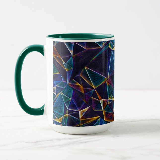 Bulles cassées Café Mug (Gauche)
