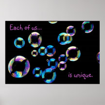 bulles de savon par affiche de tdgallery