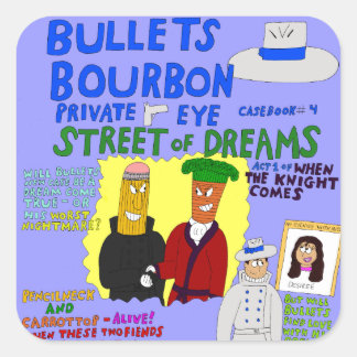 Bullets Bourbon #4 Street of Dreams autocollants