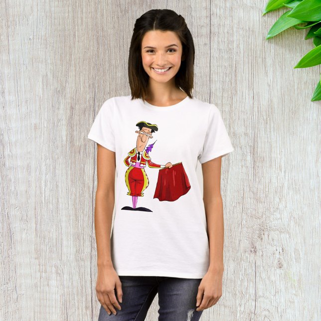 Bullfighter Et Red Cape T-Shirt (Créateur téléchargé)