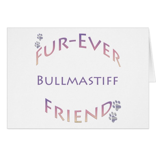 Bullmastiff Furever (Devant horizontal)