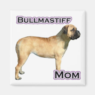 Bullmastiff Maman 4 - Magnet
