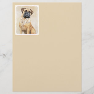 Bullmastiff Peinture - Joli chien d'origine art
