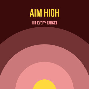 Bulls Eye — Affiche Maximaliste des Années 90   Ch