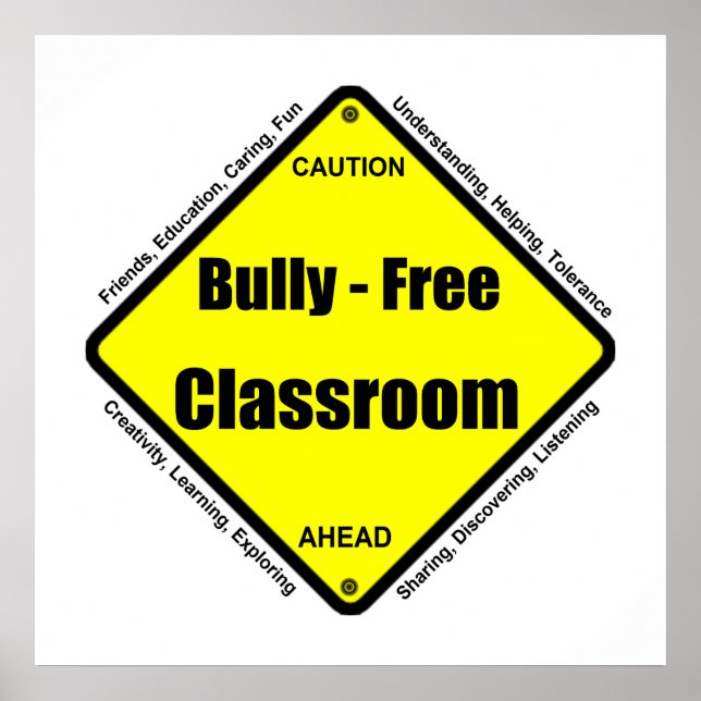 Bully - Free Classroom Poster (Devant)