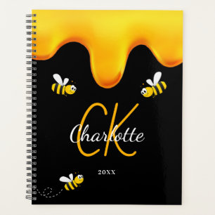 Bumble abeilles noir miel goutte monogramme 2025