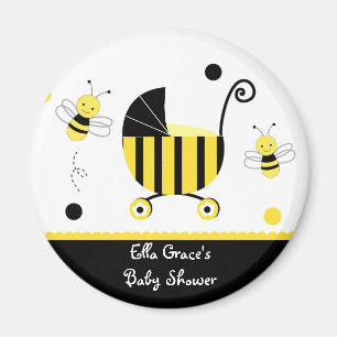 Bumble Bee Baby shower Favoriser les Magnets